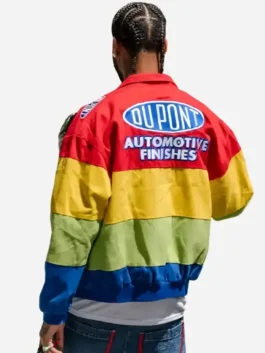 Jeff Gordon Twill Uniform Key Glock Jacket Back View