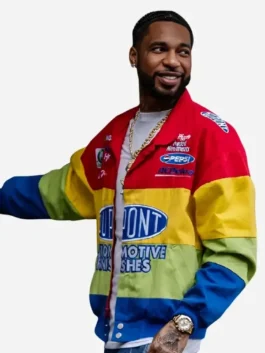 Jeff Gordon Twill Uniform Key Glock Jacket Side View