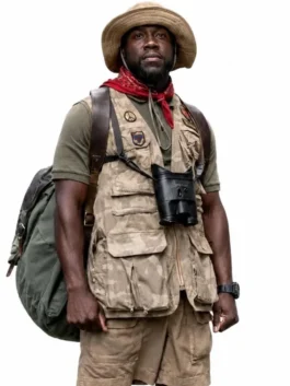 Jumanji Open World Kevin Hart Safari Vest Front Look
