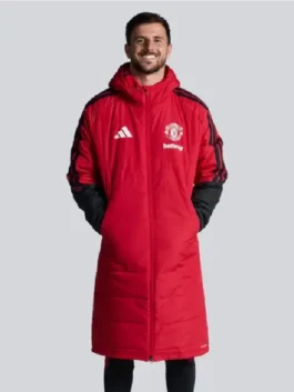 Manchester United 26_27 Training Tiro Long Coat