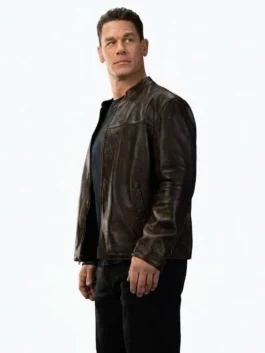 Matchbox the Movie John Cena Leather Jacket View Look