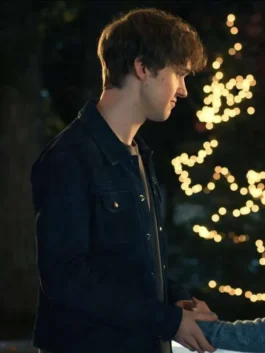 My Life with the Walter Boys Danny Walter Suede Jacket Side View