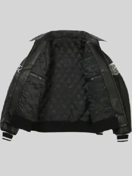 PALACE AVIREX Bomber Leather Jacket