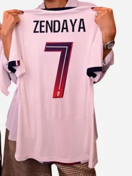 Spider-Man PSG Zendaya Jersey Back View
