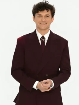 SpiderMan 2026 Premiere Tom Holland Suit Front View