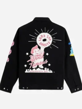 Alternative view of The Simpsons x Shoe Palace Donuts Work Jacket