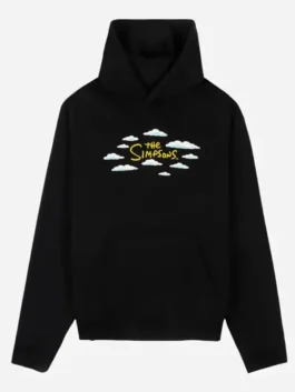 The Simpsons x Shoe Palace Clouds Hoodie Front View