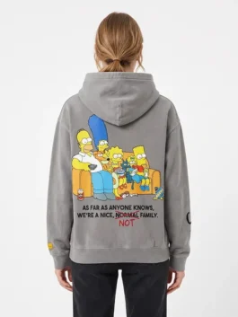 The Simpsons x Shoe Palace Family Hoodie Back Look