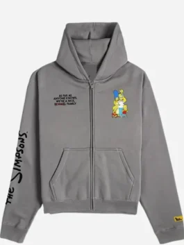 The Simpsons x Shoe Palace Family Hoodie Front View