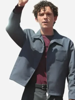 Tom Holland Spider-Man London Photocall Jacket Look