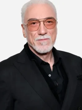 Tribeca Event Hadestown Patrick Page Suit Close-Up View