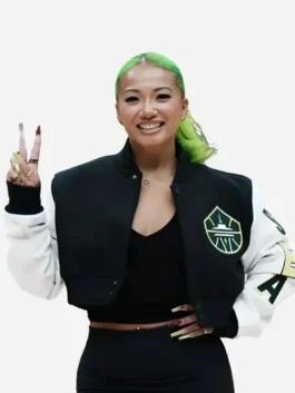 WNBA Seattle Storm Kayce Kirihara Jacket Front Look