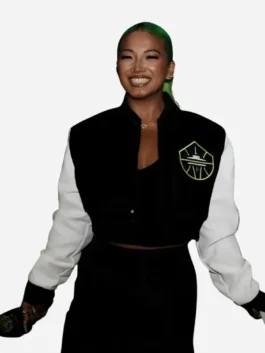 WNBA Seattle Storm Kayce Kirihara Jacket Front View